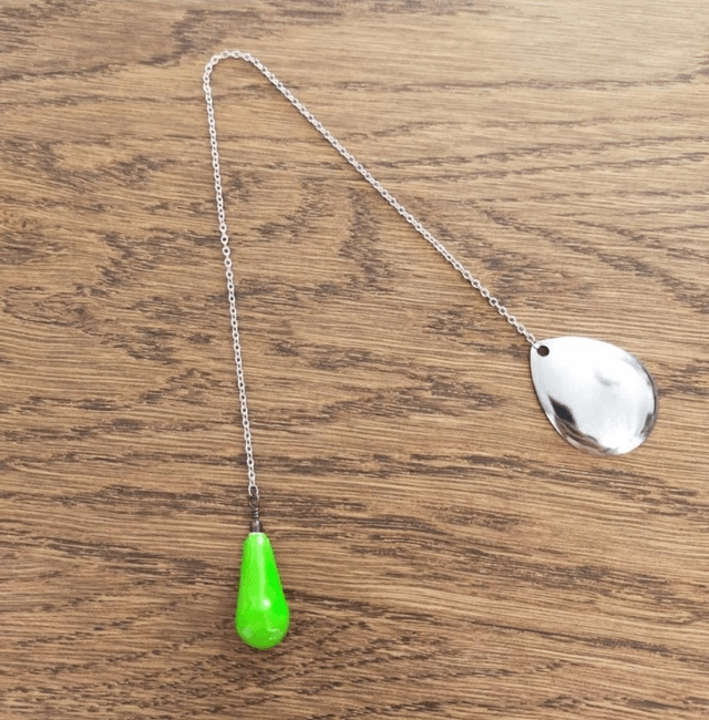 Pendule "goutte" - vert
